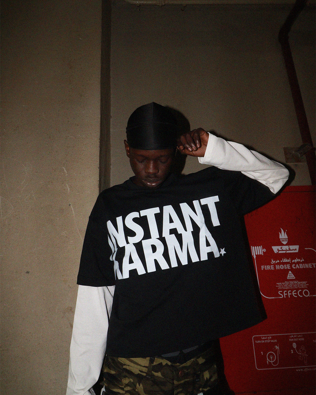 BOXY FIT LONG SLEEVE T-SHIRT